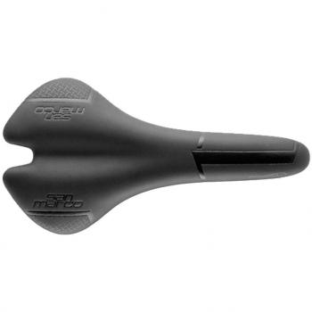 Selle San Marco Aspide Full-Fit Dynamic Sillín de Bicicleta, Unisex Adulto, Negro/Negro, Talla única