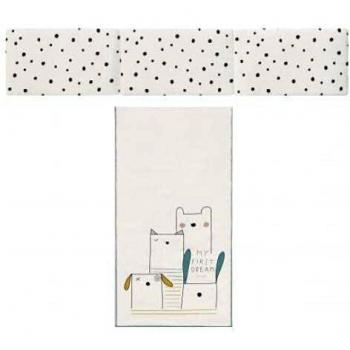 Colcha + Protector cuna 70 - Relleno incluido