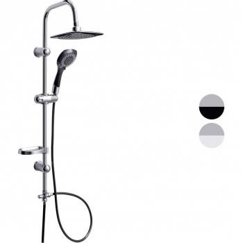 Set de ducha EISL DUSCHTRAUM cromado y negro