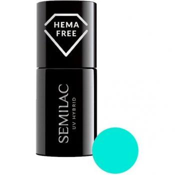 Esmalte Semipermanente Semilac - 439 Turquesa Fuerte - 7ml
