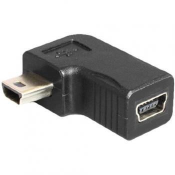 DeLOCK 65448 Adaptador de Cable USB-B Mini Negro - Adaptador para Cable