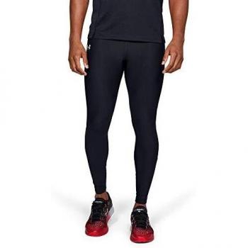 Under Armour UA Qualifier Heatgear Tight Legging, Hombre, Negro, LG