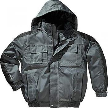 Chaqueta de Invierno Kälteschutz Leipzig Talla L Antracita/Negro
