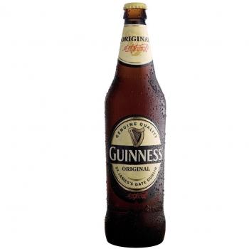 Guinness Original Cerveza Ale Negra Irlandesa Pack Botellas, 24 x 33cl