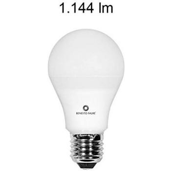 Beneito 12 W LED estándar E27 2700 K no regulable