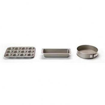 Brabantia Antiadherente Set de moldes para hornear, Acero