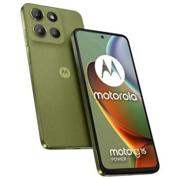 Smartphone Motorola Moto G15 Power 8GB RAM 256GB Almacenamiento Dual SIM 6.72 Pantalla Verde Iguana Batería 6000 mAh Android 15