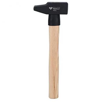 Martillo de bola Brilliant Tools con mango de hikóre, 400 g, forma francesa BT077040