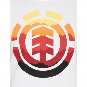 Element Hues SS Camiseta, Hombre, Blanco