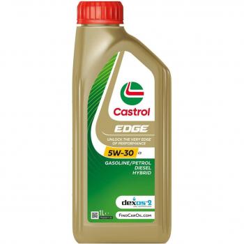 Castrol Aceite de motor Edge Titanium 5W30 C3 para Gasolina y Diesel Híbrido 1 L