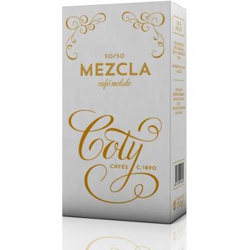 Coty Café Molido, Mezcla 50/50 - 250 gr