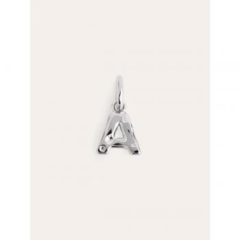 Charm Singularu Letter Organic Plata Letra A