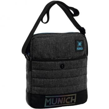 Munich Black To Color Bolso Bandolera, 3.73 Litros, Color Gris