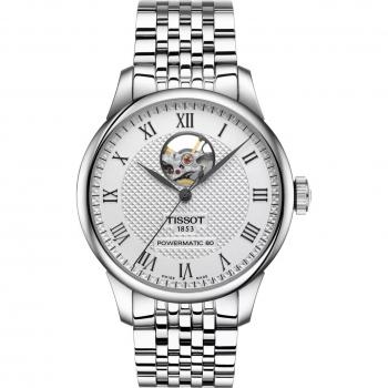 Tissot T-Classic Le Locle Powermatic 80 Open Heart 39mm Mens Watch