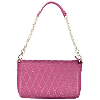 Valentino by Mario Valentino Purple Polyethylene Handbag, Shoulder Bag, Female, Size: ONE SIZE, Chic Handbag with Chain Strap