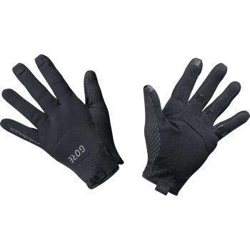 GORE Wear, Guantes cortavientos de ciclismo, C5 GORE WINDSTOPPER Gloves, Talla: 8, Color: Negro, 100125