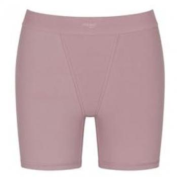 Sloggi Ever Ease Women's Cyclist Shorts - Mauve - Size L (2-Pack)