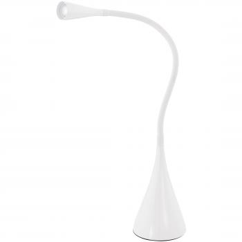 Lámpara de Sobremesa LED Regulable Eglo Snapora Blanco Luz Cálida 4W