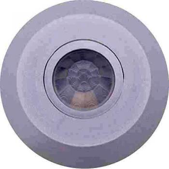 Garza Power - Detector de Movimiento Infrarrojos SLIM de Techo, Sistema de Superficie, ángulo de Detección 360º, color Blanco
