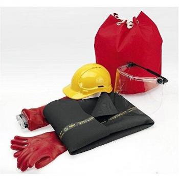 Cimco 140250 - Casco 1000v visera,empun.guante.alfombr.