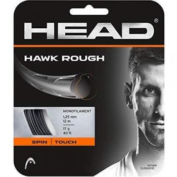 Head Hawk Rough Cordajes de Raquetas de Tenis, Adultos Unisex, Antracite, 17