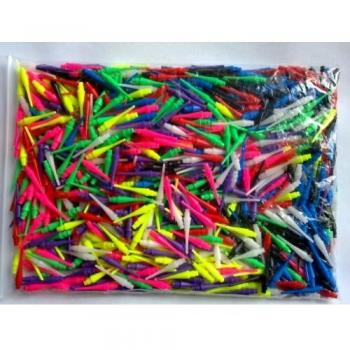 good-darts - 500 puntas de dardos de al menos 6 colores, de larga duración