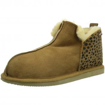 Pantuflas Annie de Shepherd para mujer, en color marrón (Leopardo/Castaño), talla 42