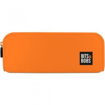 PORTATODO SILICONA NARANJA FLUOR B&B 20x7,5x5,5cm
