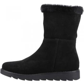 Hush Puppies Women's Mary Suede Ankle Boots - Black