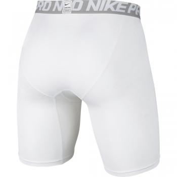 Nike Pro 6 - Pantalón corto para hombre, color Blanco