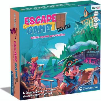 Clementoni - Escape Room Deluxe Juego de Mesa de Estrategia, Multicolor (55515)