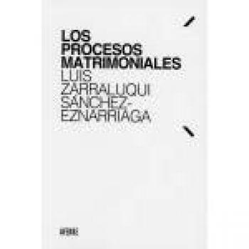 Los procesos matrimoniales