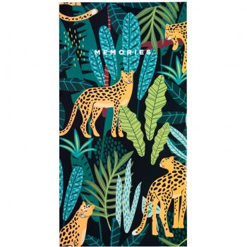 Álbum de fotos Grupo Erik AFS96101506, multicolor, 96 hojas, tamaño 10 x 15 cm, con encuadernación perfecta y diseño de leopardo