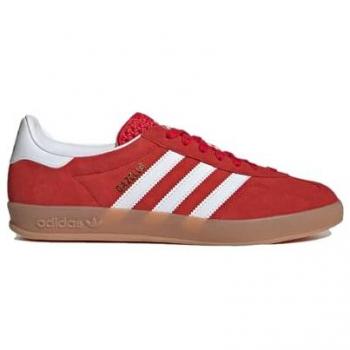 Adidas Gazelle Indoor Men's Red Suede Shoes