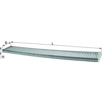 Mahle Filter LA102 Filtro De Habitáculo
