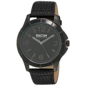 Kenneth Cole Reaction Mens Gents Black Wrist Watch RK50601002