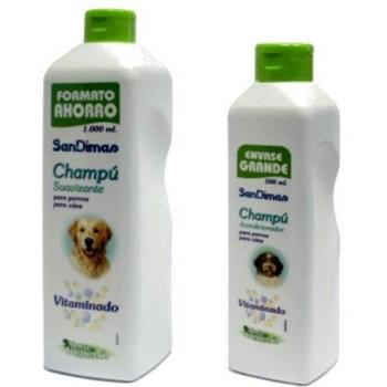 Champu vitaminado 500ML suavizante para Perros SanDimas Buen Olor