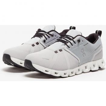 On Running Cloud 5 Waterproof Sneakers for Men, Size 10 US, Gray