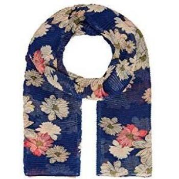 Only ONLSHINING Weaved Pleated Scarf turquesa Talla única