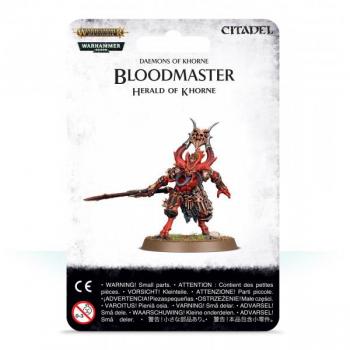 Bloodmaster Herald of Khorne - Warhammer Age of Sigmar Model Kit