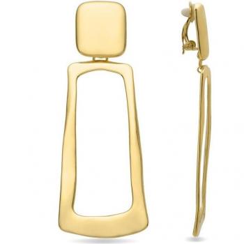 Pendientes Luxenter Dranem acabados en oro amarillo de 18k