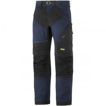 Pantalón de Trabajo Snickers 6903 Flexiwork para Hombre, Azul Marino/Negro, Talla 39 35
