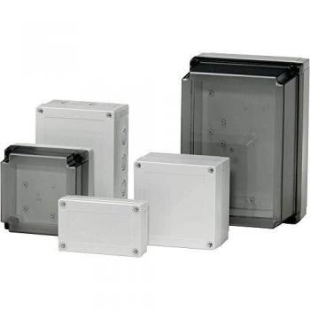 Caja Universal de Policarbonato Gris RAL 7035, 130 x 130 x 125 mm, IP67