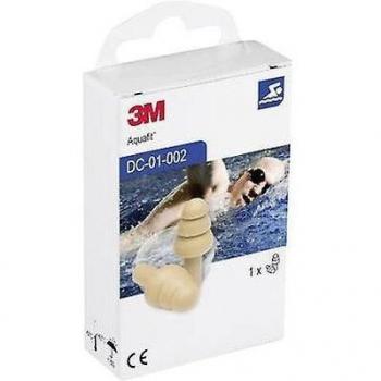 3M EAR AquaFit Tapones para Oídos de Protección Auditiva Reutilizables TPE 2 Unidades