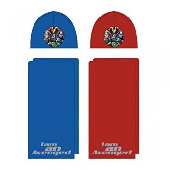 Arditex 889035 Set de bufanda, gorro y guantes, Azul, 2 años