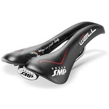 Smp Well Junior Schwarz - Sillín para Bicicleta Infantil, 234 x 130 mm