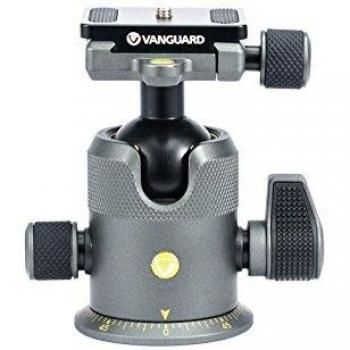 Vanguard Alta BH-300 - Rótula de Bola para trípode, soporta hasta 30kg, Color Negro y Gris