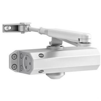 Cierrapuertas Yale 3500 con Brazo Normal, Fuerza Ajustable 2-4, Color Blanco, Modelo 3500-0001-50