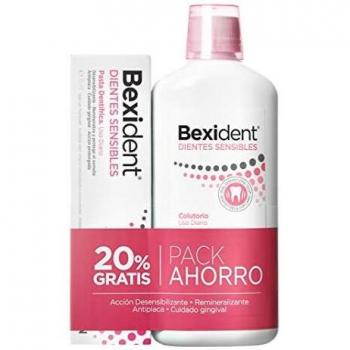 Isdin Bexident Dientes Sensibles Pack ahorro 20% EXTRA Colutorio 500ml+Pasta 75ml