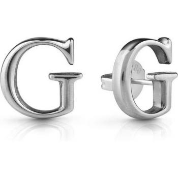 Pendientes Studs Party de acero plateado Guess